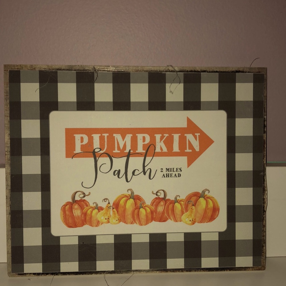 Handmade farmhouse fall wall decor